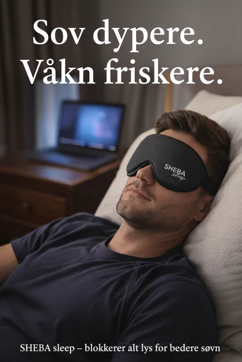 Sovemaske i Silk-Sateng – 3D-Passform & Total Lysblokkering